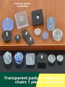 High Silent Rubber Furniture Leg Pads Chair Table Stool Moisture Proof Anti Slip Mat Home Organization Tools from Guangzhou