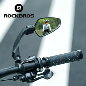 【Giao hàng địa phương】ROCKBROS Gương Chiếu Hậu Xe Đạp Gương Xe Đạp Đường Trường Xe Đạp Leo Núi Gấp Gọn Điều Chỉnh 360 ° Gương Chiếu Hậu Xe Hơi Điện Gấp Gọn Gương Chiếu Hậu Lồi
