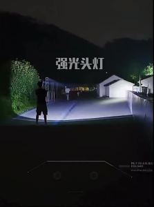 ESMARTER | Đèn Pha LED Siêu Sáng Có Cảm Biến Gắn Trên Đầu Đèn Câu Cá Ban Đêm Ánh Sáng Mạnh Đèn Pin Ngoài Trời Pin Kim Loại Lithium Chống Nước Đi Kèm