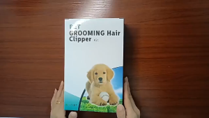 Pet Shaver Hair Clipper Set for Dog Cat Rechargeable Variable-Speed Cordless Set Cleanses Pores and Blackheads Reduces Redness and Soothes Skin with Niacinamide
