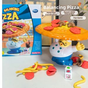 Parent-child Interactive Educational Fun Multiplayer Tabletop Game Pizza Balance