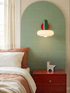 FANCY LAMP CLUB | Bedside Wall Sconce Creative Memphis Dopamine Style