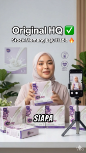 C2Joy Combo 3 Box + Free Gift - High-Quality Milk Drink with 20 Sachets Shaker and Inhaler