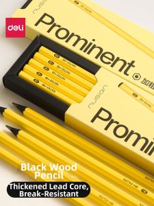deli | Student Use Pencil Safe Non-Toxic Thick Lead Core Attractive