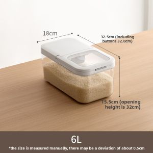LANJIAOLUO | Moisture-Proof Pest-Proof Storage Food Container