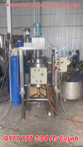 MÁY KHUẤY MỸ PHẨM NHŨ HÓA CÁNH QUÉT KÈM BỒN GIA NHIỆT - LH: 0977 797 304 Ms Quỳnh