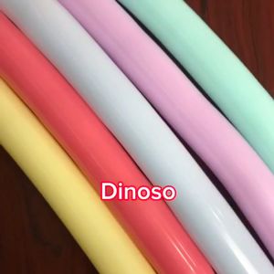DINOSO Balon Latex Twist Balon Cacing 1 pcs Pentil Macaron Balon Panjang Pastel Balon bentuk
