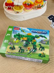 Mekans Mainan Edukasi Anak: Mainan Balok Car Bricks Tangki Pesawat Kereta