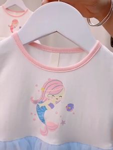 Girl Dress Unicorn Mermaid Design Tutu Skirt Kids Clothing Princess Dress Girls Dress Party Design 💗READY STOCK 💗