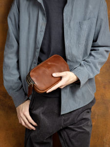 Mantime | Multifunctional Genuine Leather Handbag