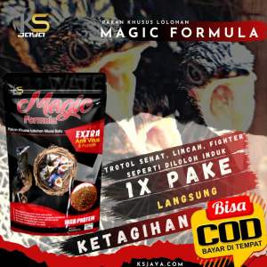 LOLOHAN MAGIC FORMULA RED/ PAKAN LOLOHAN MURAI / MAKANAN BURUNG