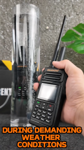 OKARADIO P100plus Network Incercom Long Range 5000KM Unlimited Global POC Waterproof IP67 Two Way Radio 10W High Power UHF VHF Dual Band Walkie Talkie