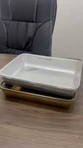 GVW Bekas Makanan Bertutup Bekas Makanan Tahan Panas Lunch Box Stainless Steel Food Container Box