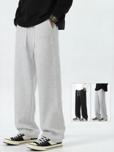 Warrior | Mens Loose Fleece Lined Long Trousers Casual & Trendy
