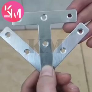 Plat Siku T Siku Connector Konektor T Stainless Steel 4 x 4 6 x 6 8 x 8 (Isi 1 Pcs)