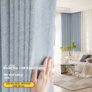Nature Wind Sunshine | Rèm Cửa Chống Nắng Phong Cách Pháp Bằng Chenille Jacquard