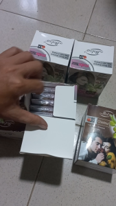 GỘI LÀ NÂU PHỦ BẠC 100% 10 GÓI GỘI SABOL LÊN MÀU CHUẨN ĐẸP