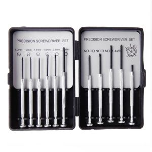 QUALITY 11Pcs/Set Mini Precision Screwdriver Set for Watch Eyeglasses Jewelry Repairs and ElectronicsScrewdriver Set 11pcs