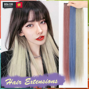 SHOPHOME - Rambut Palsu wanita murah wig sambung panjang lurus jepit hair extension ACC18