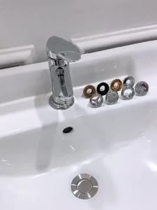 2 Chiếc Nắp Thoát Nước Bằng Nhựa ABS Cao Cấp Chống Rò Rỉ Dễ Dàng Lắp Đặt Núm Trang Trí Phòng Tắm Nhà Bếp Nút Chặn Tràn Bồn Rửa
