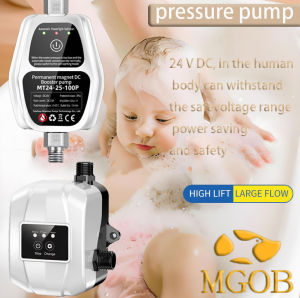 High Efficiency Water Pump Shower Water Booster Pump with Pressure Regulation I Pressure Washer Pump 24v 220w Auto Start Stop Function for Home Use I Features a Powerful Water Pump Motor and a Universal Connector I Ideal for Kitchen Sink Shower Head and O