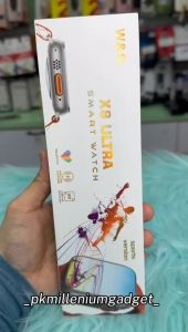 W&O X8 ULTRA SMART WATCH SERIES 8 NFC BODY TEMPERATURE MONITOR  MONITOR BLUETOOTH CALL WIRELESS CHARGING TOUCH SCREEN 2.02