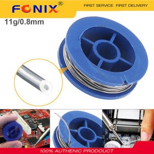 FONIX Tin Lead Rosin Core Soldering Solder Iron Wire Flux Reel Soldering Welding Iron Wire Roll No-clean FLUX 2.0%  (0.8mm x 1.5m)