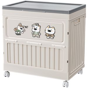 MEIZHUFU | Large Capacity Child Toy Storage Box Home Organization