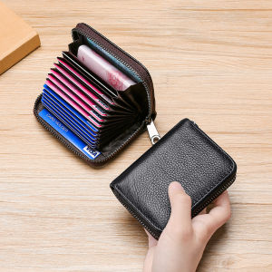 Compact Portable Retro Block Wallet Short Style Buckle Card Holder High Aesthetic Value Durable PU Leather Functional Mini Bag