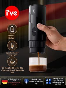 IVE | Bộ Máy Pha Cà Phê Nồng Điện Tử Dùng Tại Nhà Và Đi Du Lịch