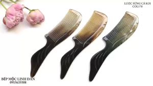 [FREESHIP MAX]Lược sừng xuất Nhật chuôi cá Koi size 20cm dày đẹp (COL170)