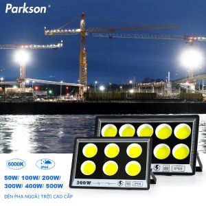 Đèn Pha LED 220V IP65 Máy Chiếu Sân Vườn Ngoài Trời Chống Nước 50W-500W Đèn Tường Phong Cách Hiện Đại Với Thân Nhôm