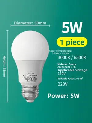 TONGZHIGUANG | Home LED Energy-Saving Bright White Large Bulb E27