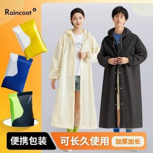 Áo Mưa Một Mảnh Dày Chống Mưa Lớn Cho Xe Điện Dùng Một Lần Dễ Mang Ra Ngoài Trời Cho Người Lớn Màu Macaron