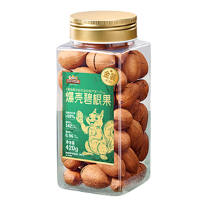 Three Squirrels | Premium Large Kernel Pecan Nuts 420g