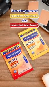HANSAPLAST Koyo Panas dan Hangat 1 Sachet isi 10 Lembar - Meredakan Pegal Linu & Nyeri Otot