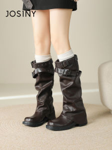 Josiny | Slimming Versatile Black Long Boots