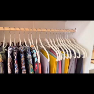 Legging Organizer for Closet Metal Yoga Pants Hanger W/10 Clips Hold 10 Leggings Hangers Space Saving Hanging Closet Organizer for Closet Organizers And Storage Drying Racks