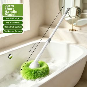 Aige | Soft Bristle Long Handle Bathroom Brush