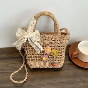 Tas Selempang Straw Wanita Import Tas Selempang Cewek Mini 208282 0828
