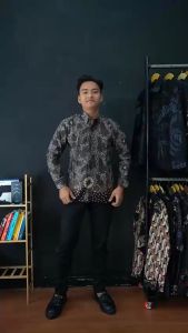 WOUBATIK - Kemeja Batik Sanggit Slimfit Lapis Furing KP 237