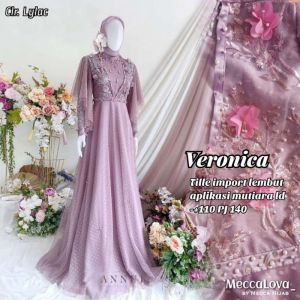 Gamis & Dress Brukat Wanita Modern: Luna Series