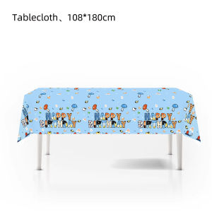 Hasbro | Cartoon Dog Birthday Party Decoration Tableware Backdrop Plate Tablecloth Party Supplies Balloon Banner Gift Bag for Baby Shower
