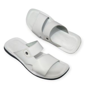 SANDAL KULIT PRIA ( GARANSI KULIT SAPI 100% ) MODEL JM06 TAN ( PREMIUM HIGH QUALITY )