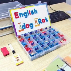 Từ chính tả bộ dụng cụ-26 chữ hoa & 78 chữ in thường bảng chữ cái Dùng Trong Giáo Dục Bộ dụng cụ học tập cho trẻ em kỳ nghỉ hoàn hảo món quà