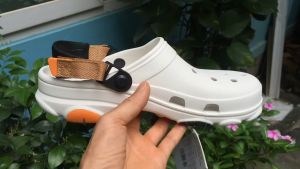 CrocsFanClub - [mẫu mới] sục ofroad quai to pha màu đế nam nữ PB132 - tặng 4 jibit