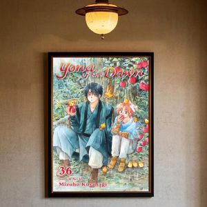Bandai | Pintura de diamantes redonda completa 5D de Anime Yona Of The Dawn decoración estética para el hogar sala de estar dormitorio