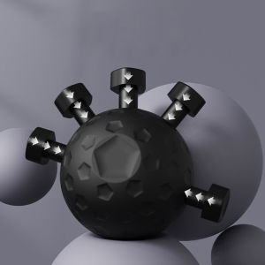 Finger press ball grip ball stuffer exercise equipment wrist finger strength circle grip device