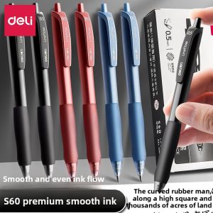 deli | Student Exam Practice Pen Speed Dry Smooth Ballpoint Pen