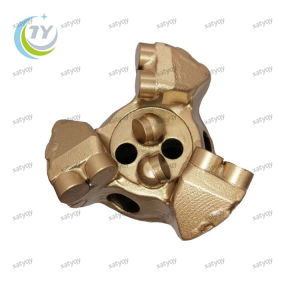 76mm PDC Drag Bit for Hard Rock and Stone Mining Drilling